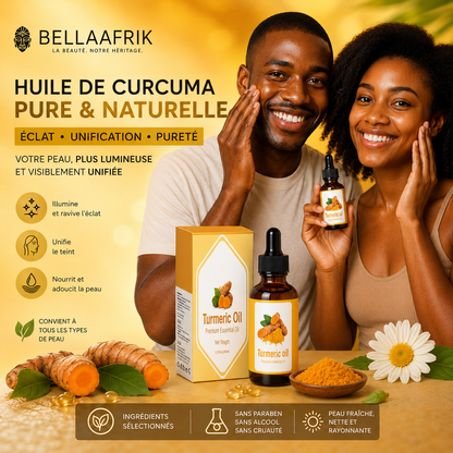 ÉCLAT D'OR - Huile de Curcuma Visage