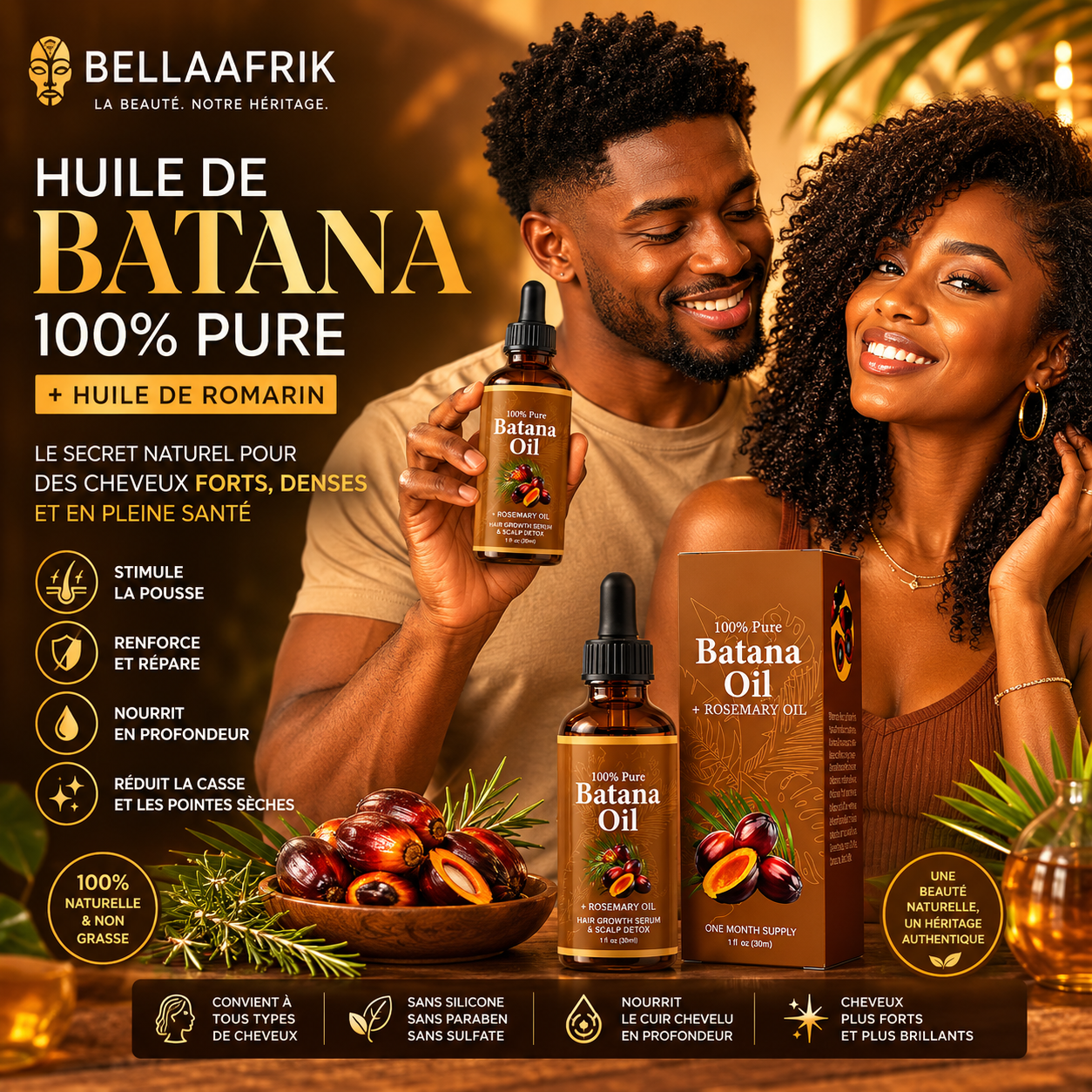BellaHair Growth Oil Batana