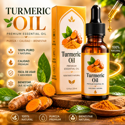 ÉCLAT D'OR - Huile de Curcuma Visage