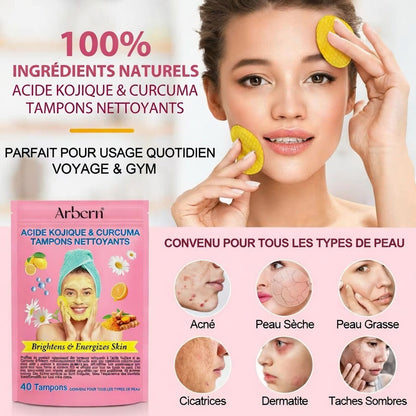 Lingettes au curcuma™️ 50 Patchs 5000cfa
