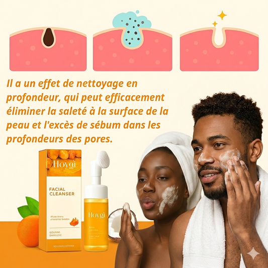 Nettoyant visage au curcuma™️ 5000cfa